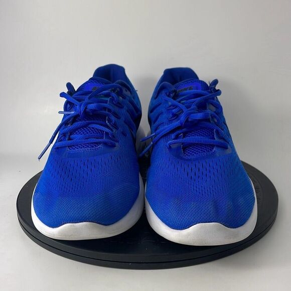 Nike Lunarglide 8 Blue Athletic Running Shoes AA8676-400 Men’s Size 14 - Picture 2 of 11
